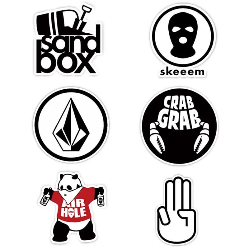 Extreme Sports Snowboard Decal Outdoor Waterproof Helmet Ski Sticker Travel Case Laptop Guitar Car Pegatinas Vinyl Matt Sticker