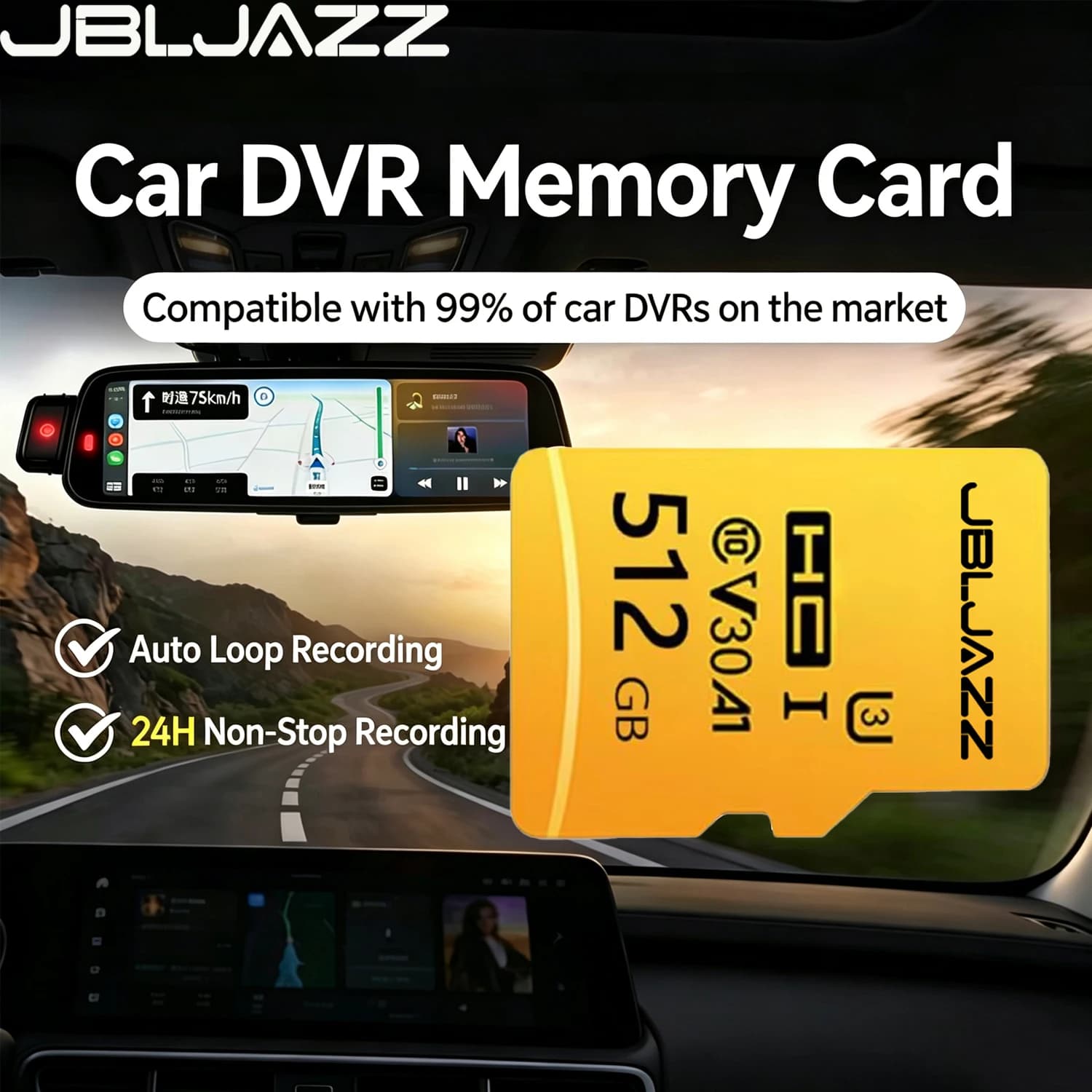 Scheda di memoria ad alta velocità 128GB 256GB 512GB Classe 10 U3 V30 Fino a 100MB/s per fotocamera, drone, registratore di guida, scheda Micro SD impermeabile