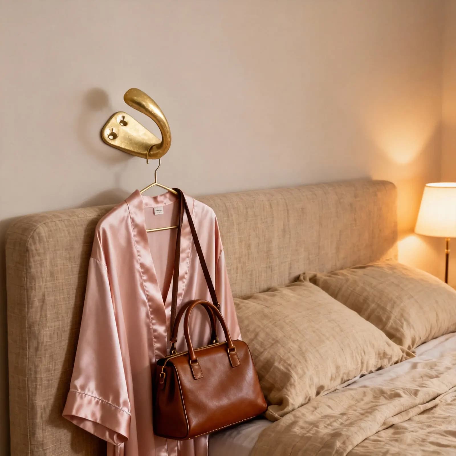 Solid Copper Wall Hook Modern Design Heavy Duty Clothes Hanging Hook for Towels Coats Hats Handbags Laundry Bags Keys Bedroom