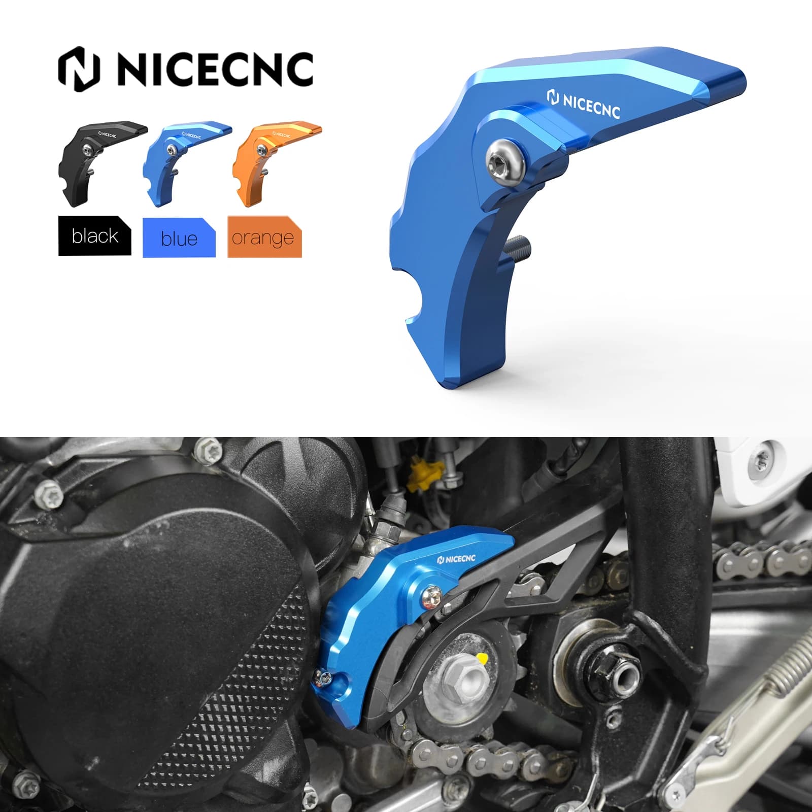 NICECNC Per 2024 Husqvarna TE 300 TE 250 TX 300 TX300 2023-2024 Moto Frizione Cilindro Schiavo Copertura Della Protezione di Alluminio