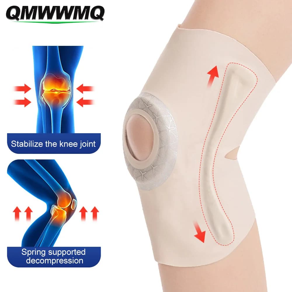 Supporto per Ginocchio Regolabile 1 Pezzo per Uomini e Donne, Sollievo dal Dolore al Ginocchio per Lesioni al Menisco, Artrite, Infortuni ACL e MCL