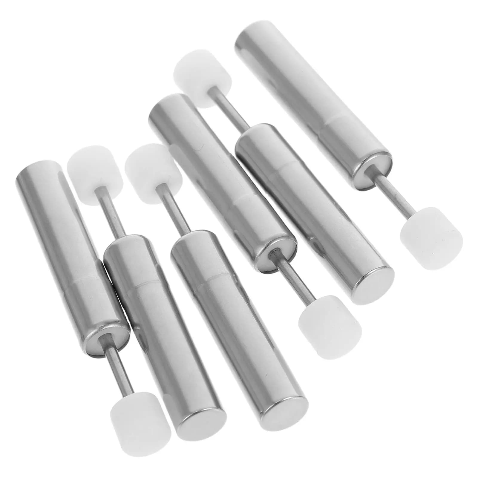 6Pcs Universal Trash Can Lid Damper Soft Close Mechanism Replacement Piston for Wastebasket Garbage Can Slow Closing Damper