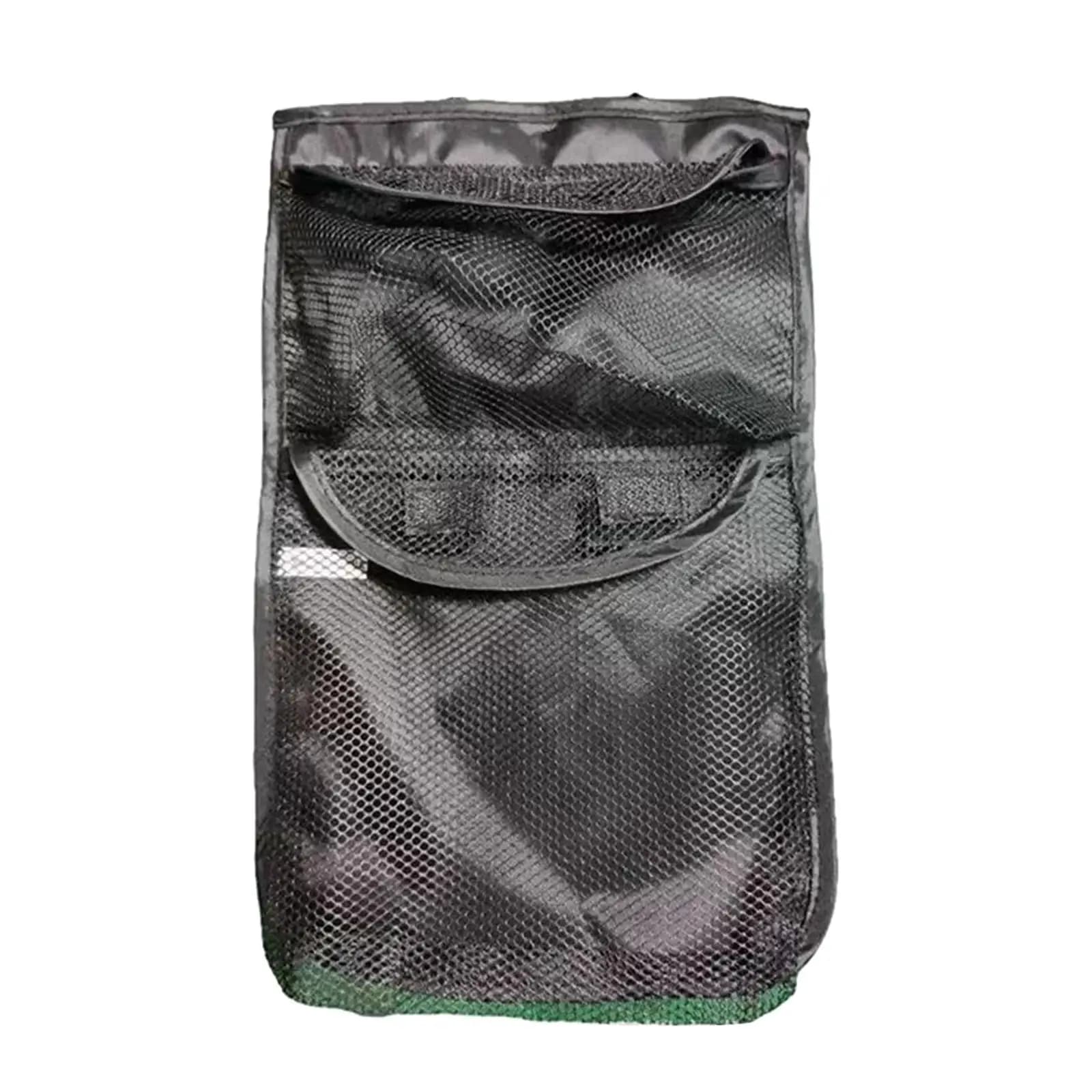 Borsa per Palline da Golf in Nylon Resistente con Doppio Scomparto in Rete per Palestra, Campeggio e Allenamento