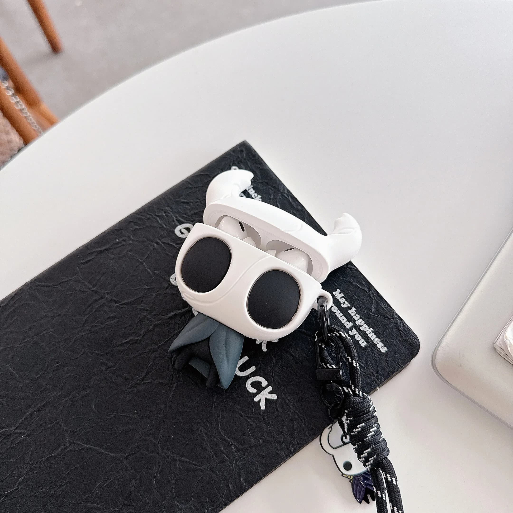 Gioco di cartoni animati Hollow Knight Zote Custodia per auricolari per Airpods Pro3 Per Airpods 1 2 3 4 Pro2 Cuffia senza fili Custodia protettiva morbida