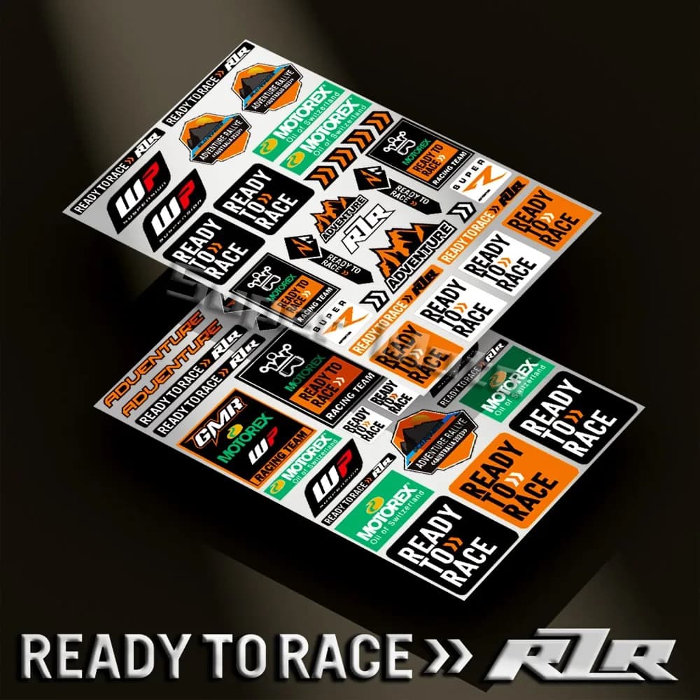Moto Adesivi Riflettenti Motocross Carenatura Casco Bike Decal Accessori Per 250/390 Duke RC200/250/390 EXC