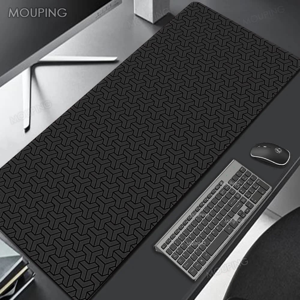 Tappetino da scrivania nero Tappeto Accessori da scrivania Laptop Gamer Mause Pad Tappetino per mouse bianco Tappetino per mouse grande 900x400 Tappetini per mouse per tavoli da ufficio