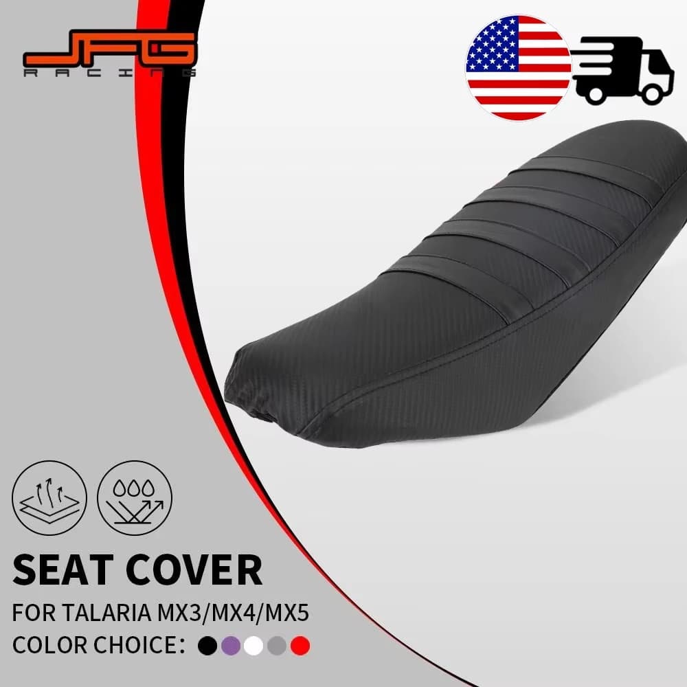 Coprisella in PVC per TALARIA MX3 MX4, Protezione Morbida Impermeabile con Vano Portaoggetti, Accessori per Moto Elettriche e Dirt Bike