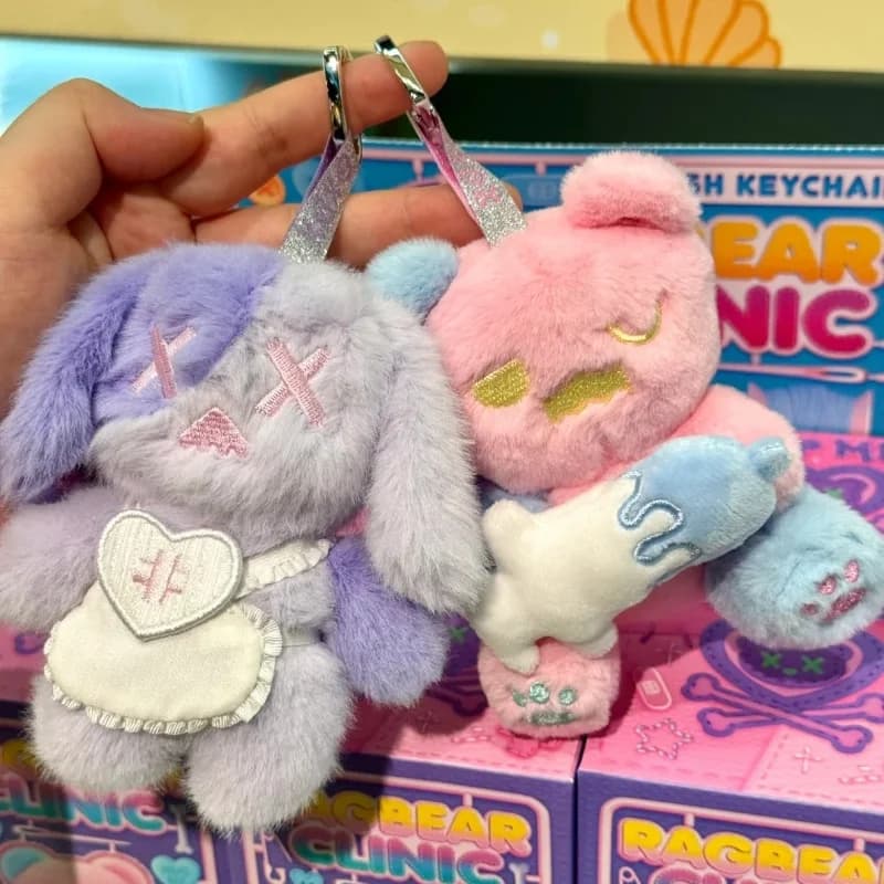 RINQUISTO UNICORN ShinWoo Ragbear Clinic Series Peluche Scatola cieca Orso fantasma Bambola Zaino Decorazione Scatola a sorpresa Regalo