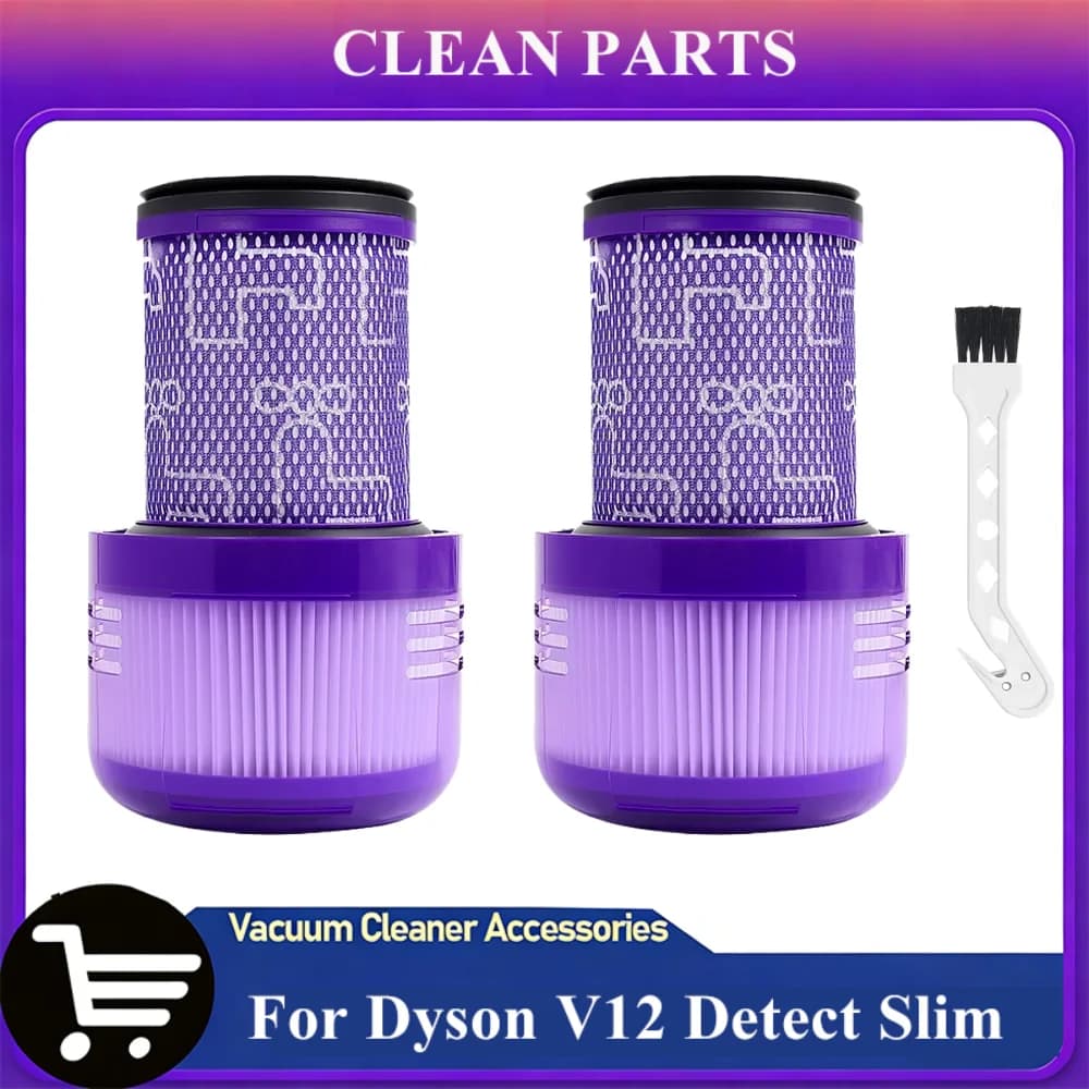 Filtro per Dyson V12 Detect Slim, Kit di Sostituzione Filtro HEPA per Dyson V12 Slim / SV20, Accessori per Aspirapolvere Senza Fili