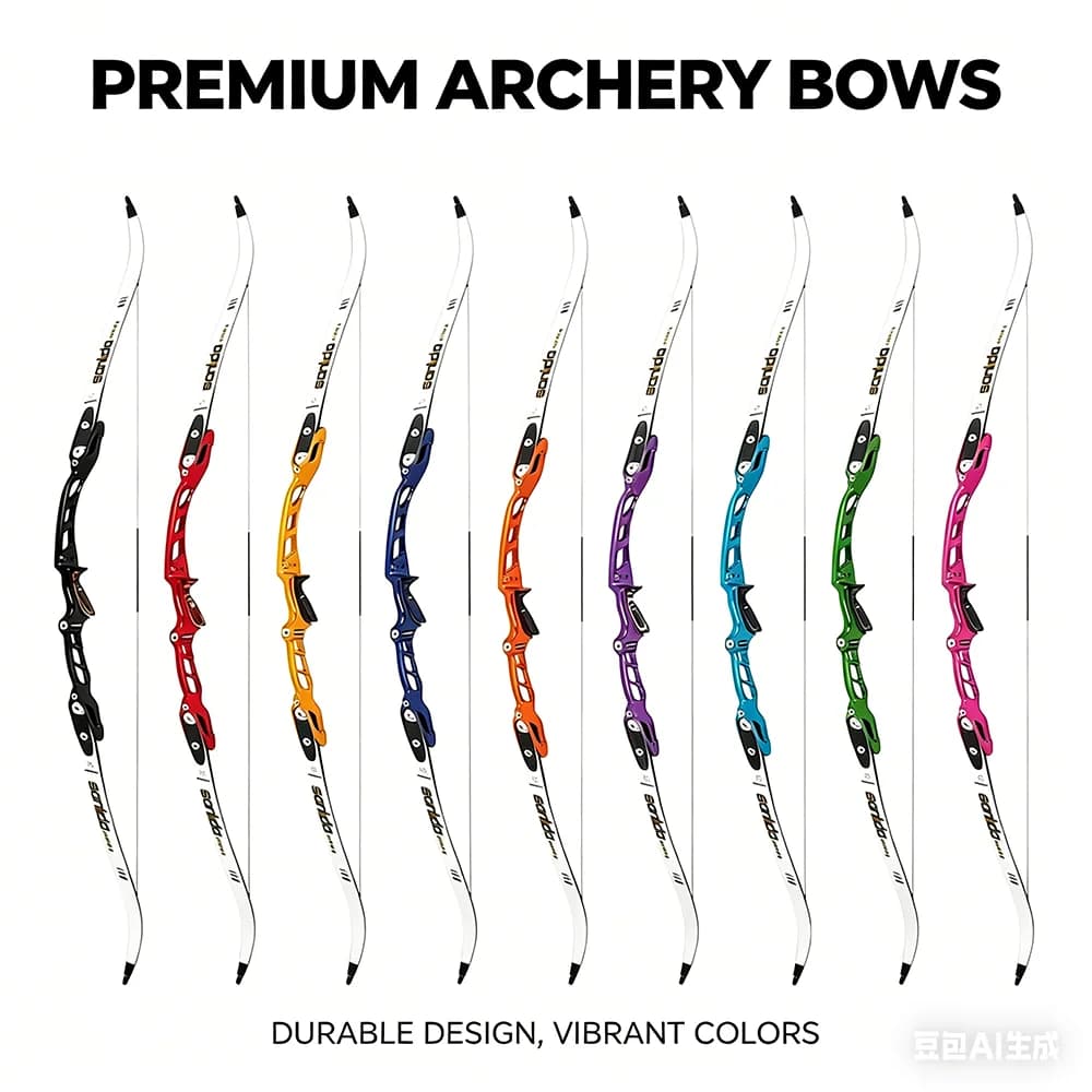Sanlida X10 Miracle Recurve Bow 25in ILF Riser Limbs 66/68/70' 16-46lbs Complete Bow Archery Competition Target Shooting Hunting
