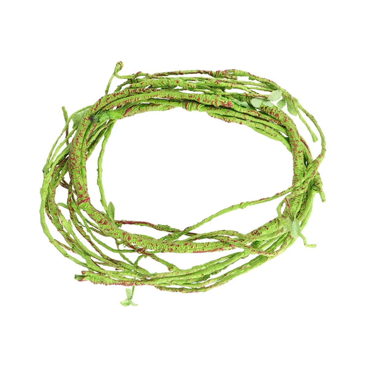Bendable Artificial Plant Vine for Home Wedding Wall Decoration Pet Box Landscape Reptile Terrarium Green Foliage Garland Fake