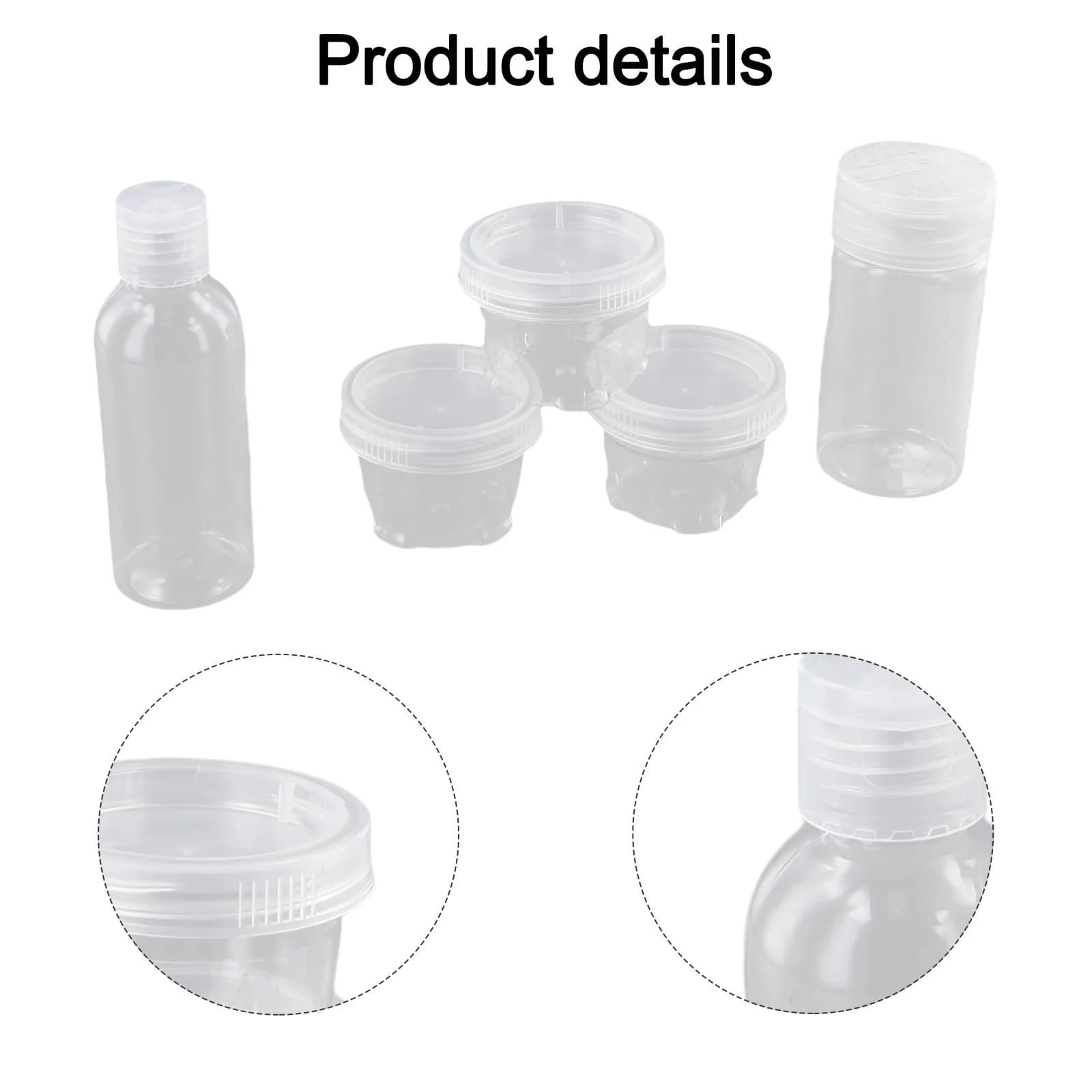 1 Set Camping Seasoning Jar Set Outdoor Spice Kit Portable Spice Condiment Dispenser Outdoor Camping Seasoning Set Accessories