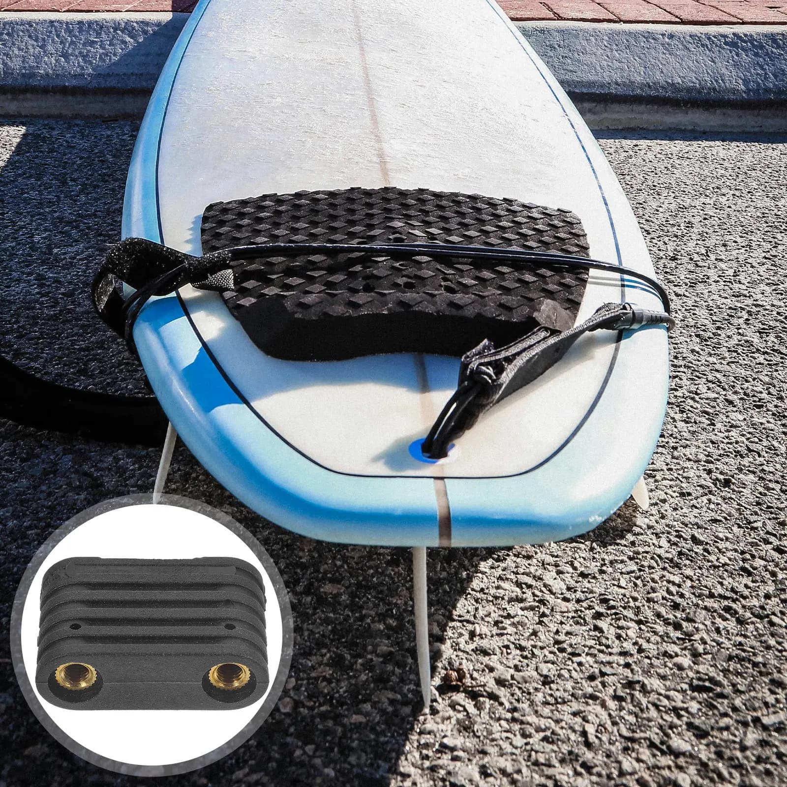 Kit Ancoraggio Impermeabile per Tavole da Surf, SUP, Kayak, Canoe e Barche Gonfiabili - Accessorio per Ponte Barca