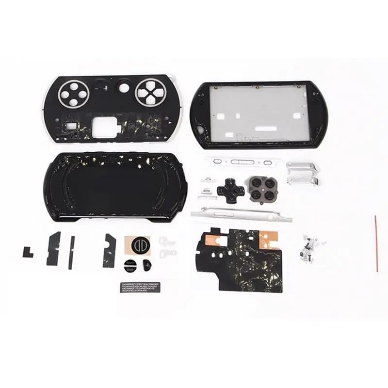 M51K-For SONY For PSP GO Game Console Accessories For PSP GO Replacement Housing With Buttons Sticker Kit