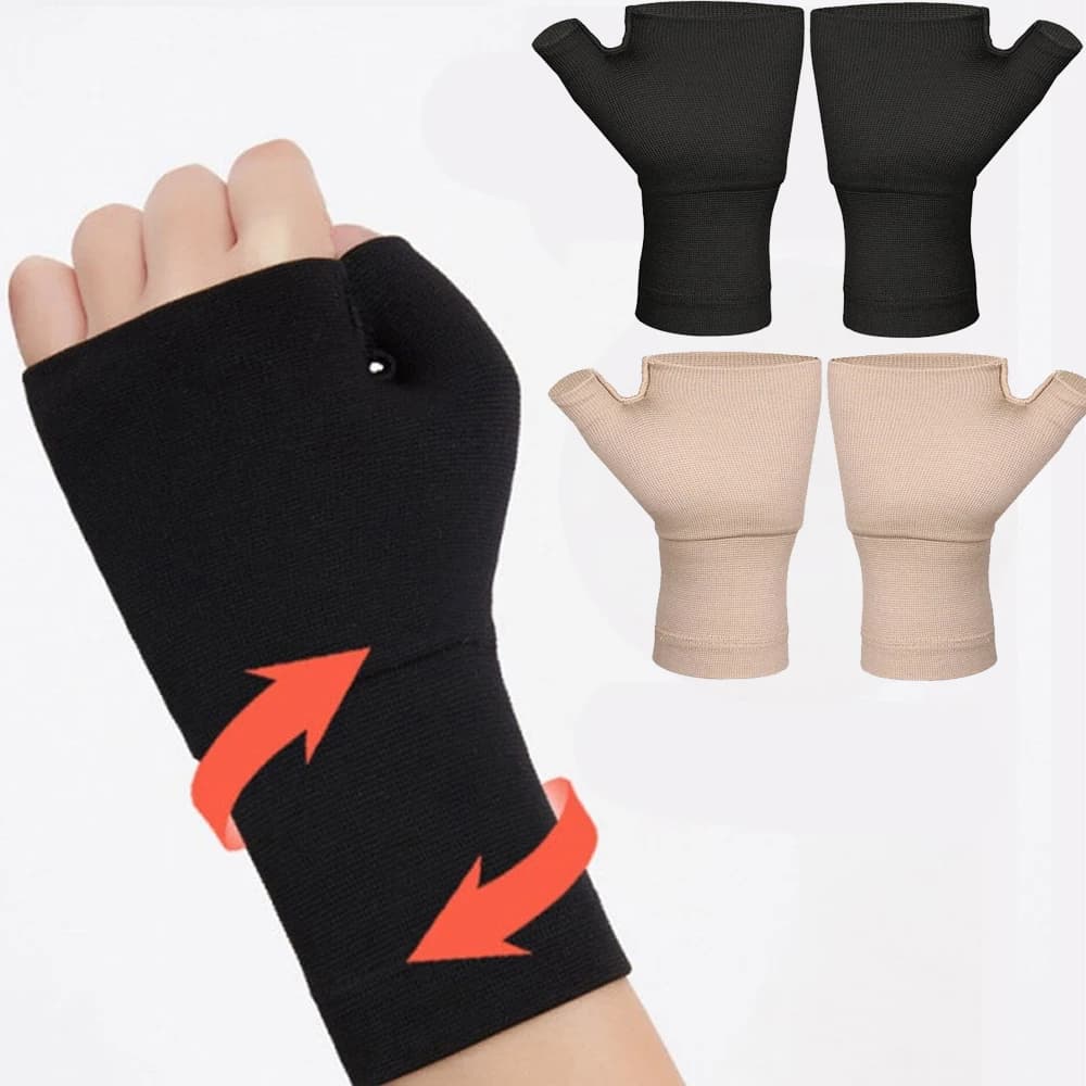 Fascia di Compressione per Polso e Pollice, Supporto per Sindrome del Tunnel Carpale, Cinturino per Mani e Polsi, Guanto per Golf, Tenosinovite, Artrite