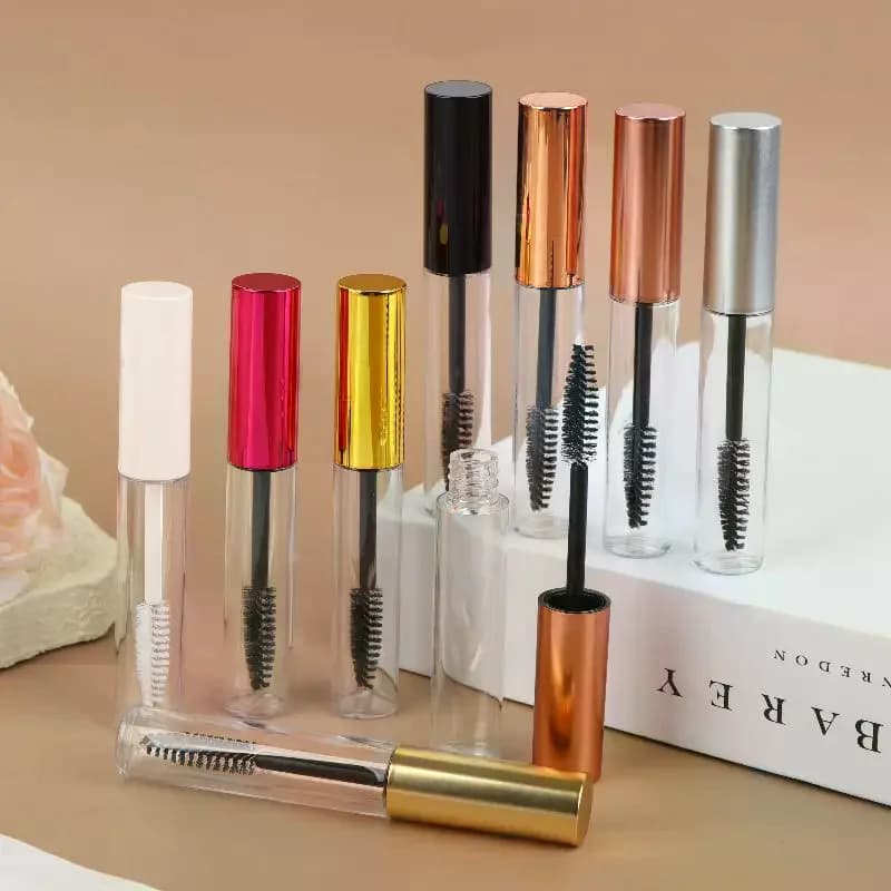Empty bottle for vial of liquid for the growth of eyelashes with 10 ml mascara tube with berth for eyelashes Container for eyelash cream Reusable packing Makeup