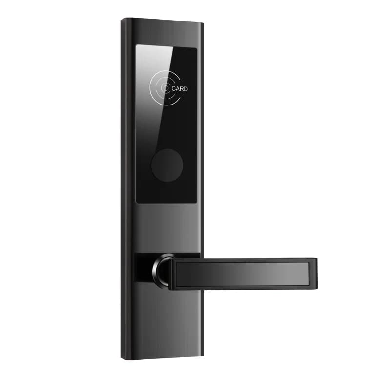 Stainless Steel Electronic RFID Smart Card Hotel Door Lock with Hotel Software System for Hotel Apartment