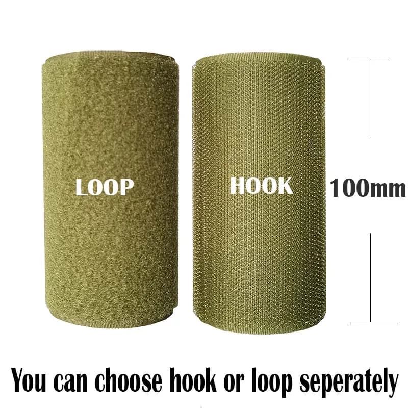 E No adesivo Hook Loop Fastener Tape accessori per cucire nastro adesivo cinturino Couture Strip abbigliamento
