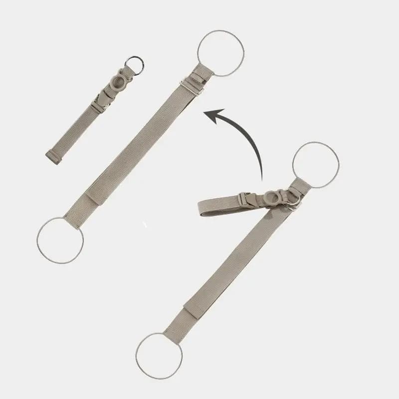 Cinghia elastica per bagagli da 1 pezzo con gancio, cintura sicura per borsa universale regolabile per viaggiare