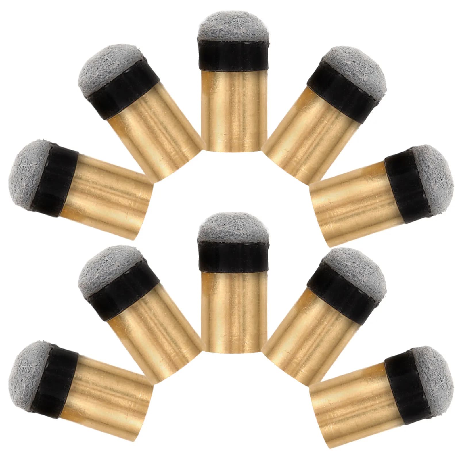 Set di 10 Punte di Ricambio per Stecca da Biliardo, Alta Precisione per Migliorare l'Effetto di Colpo, Accessori Essenziali per Stecche da Pool