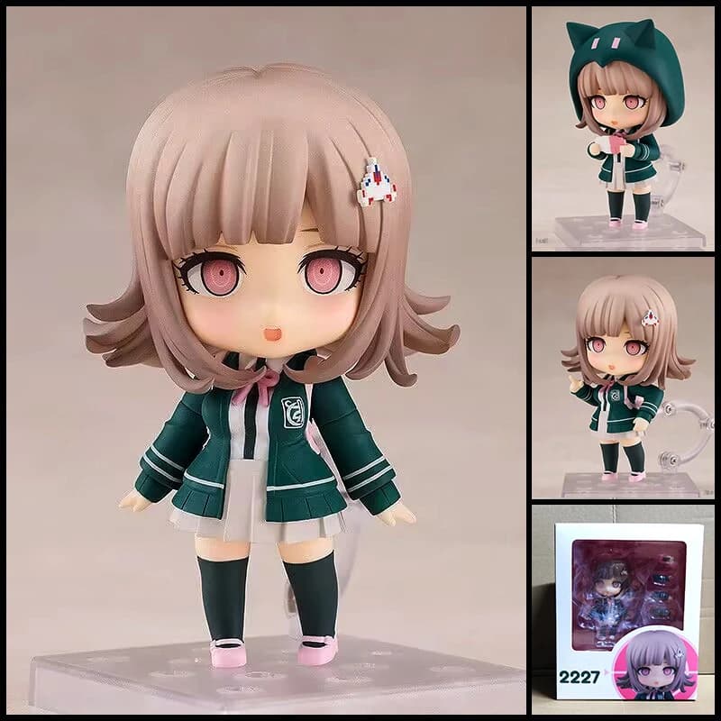 # 2227 Danganronpa 1.2 Reload Nanami Chiaki Anime Game Figure da Collezione in PVC, Modellino Articolato, Set Regalo, Versione Standard