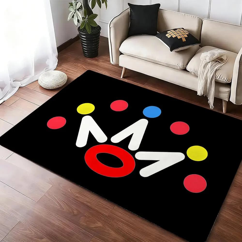 Tappetino da pavimento Fashion S-SCOTTY C-CAMERON, comodo tappetino in flanella morbida e spessa, antiscivolo, per soggiorno, camera da letto, cucina, tappeti decorativi