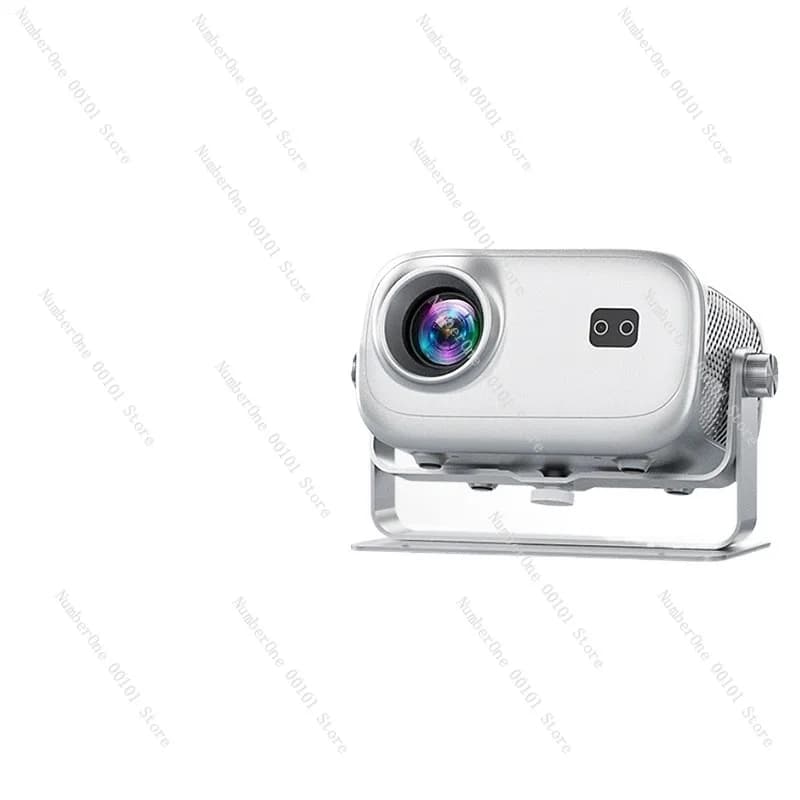 Proiettore intelligente ultra-HD per casa e dormitorio,proiezione di schermi per telefoni cellulari,proiettore da parete per camera da letto per la notte di film