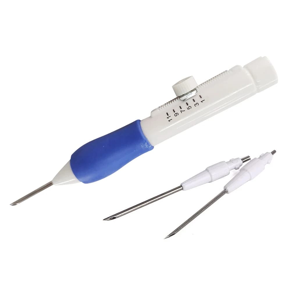 3/2/1pcs diy Punch Needle Set 3 Needles 2 Threaders Craft Tools
