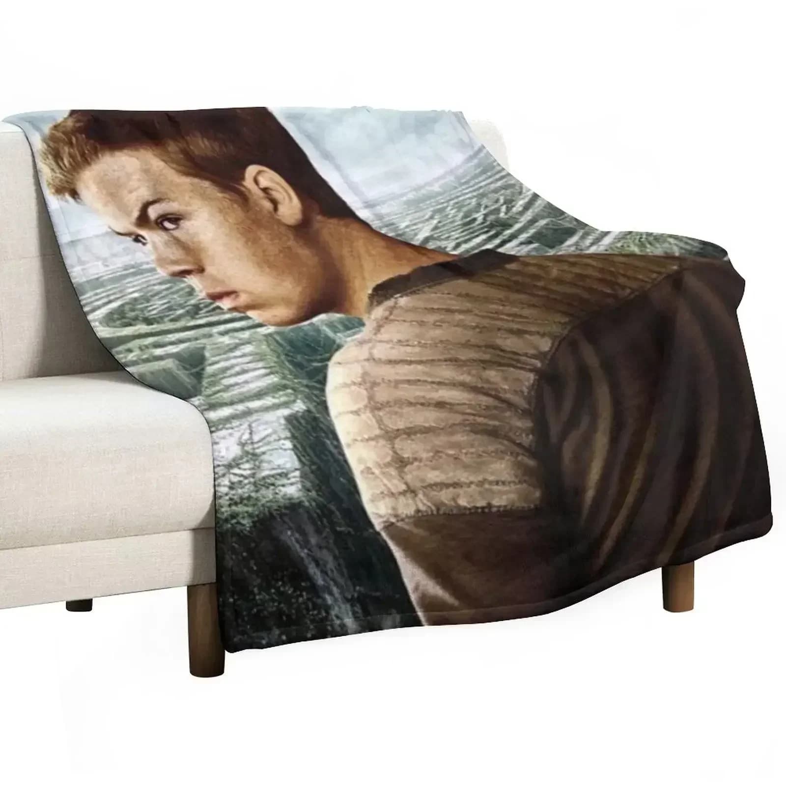 will poulter gally Throw Blanket Nap Kid'S Picnic Sleeping Bag Thermal Sofa Blankets