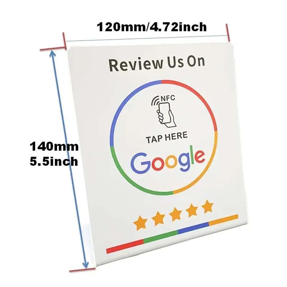 ZK30 13,56 Mhz programmabile Scheda di revisione Google Tabella stazione NFC NFC Recensioni di Google Visualizza la scheda di flessione di marca in piedi