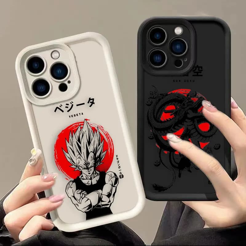 Cover per Telefono Dragon Ball Goku Vegeta per Infinix SMART SPARK 9 10 20C 30C 40C GO CAMON 20 30 40 POP 8 POVA 6 7 ITEL A70 A90