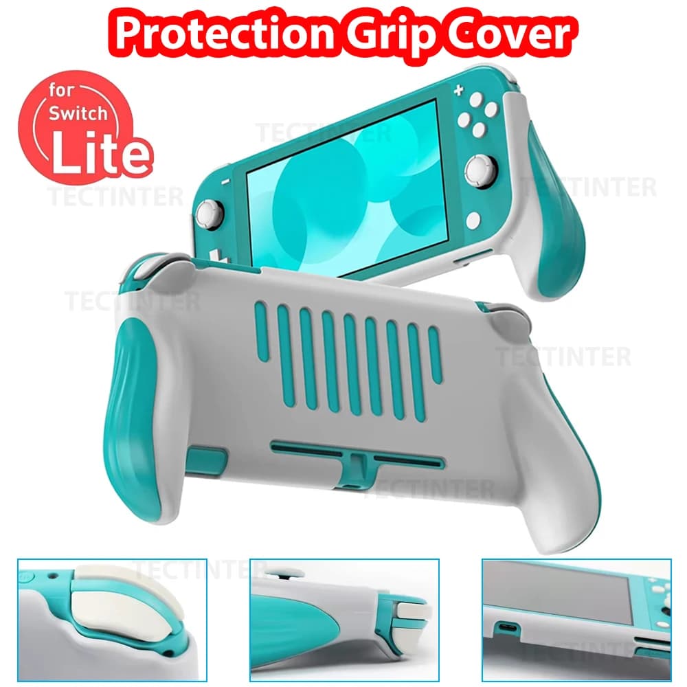 Custodia con impugnatura per console di gioco Nintendo Switch Lite Supporto per copertura maniglia Staffa antiurto per accessori Switch Lite