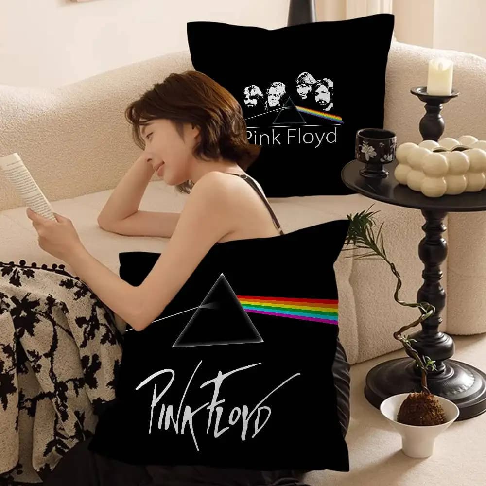 Band P-Pink F-Floyds Lucky Dragon Copricuscino per divano, copricuscino per la decorazione della casa, regalo per bambini