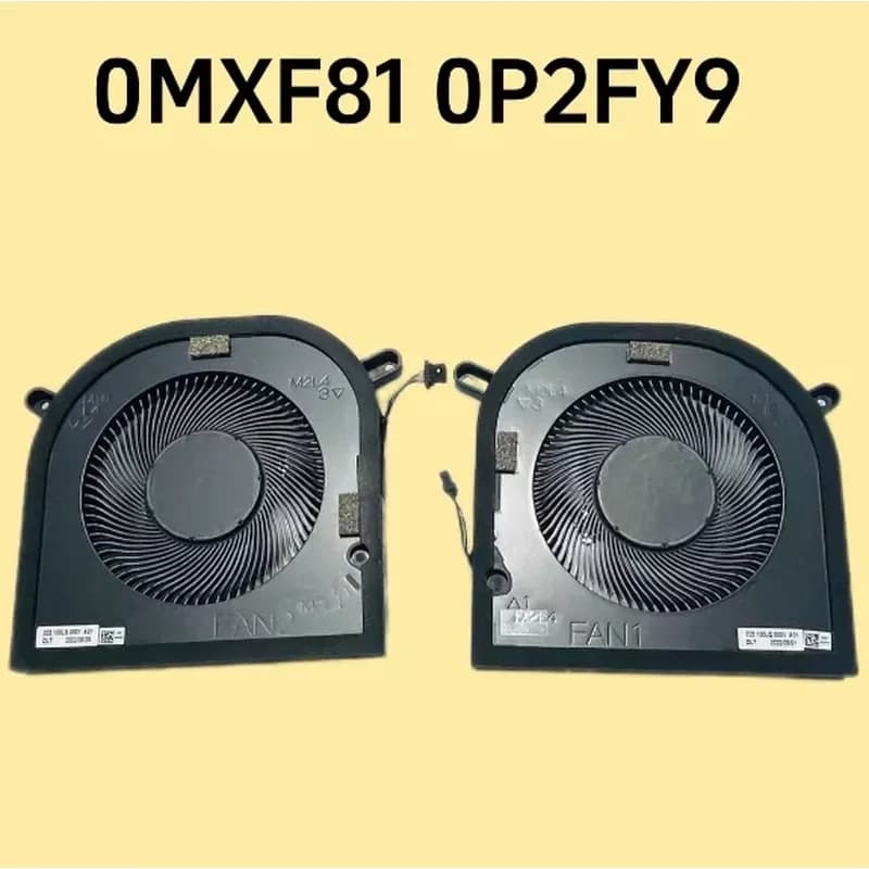 New Original CPU Fan for DELL Dell XPS 17 9700 9710 9720 Laptop 0MXF81 0P2FY9