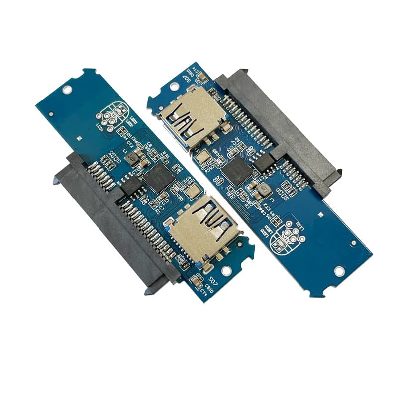 Convertitore HDD SATA a USB 3.0 da 2,5 pollici Disco rigido esterno a USB Espandi Adattatore per scheda Solo per SSD disco SATA da 2,5 pollici