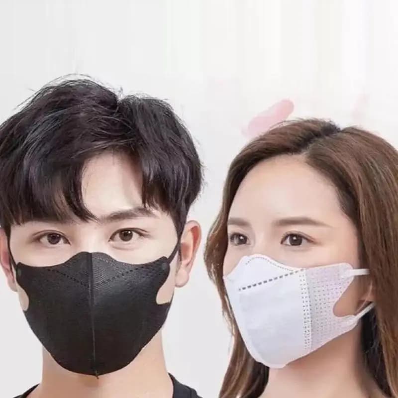 10/100PCS Fashionable Breathable 3D Disposable Protective Masks For Women Men Efficient Protection Face Daily Use