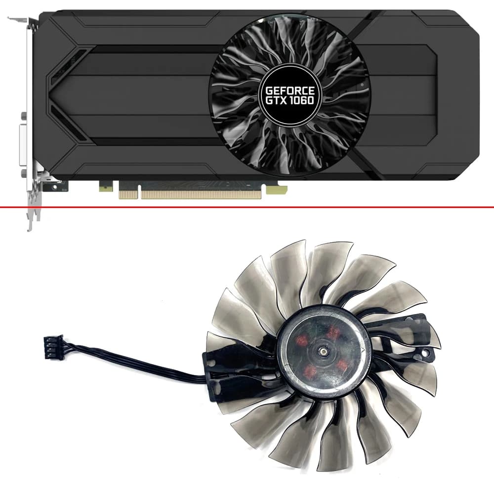 90MM GA92S2H 4pin Nvidia GTX 1060 StormX GPU FAN per Palit GTX1060 Storm X GTX960 ventole di raffreddamento della scheda Video