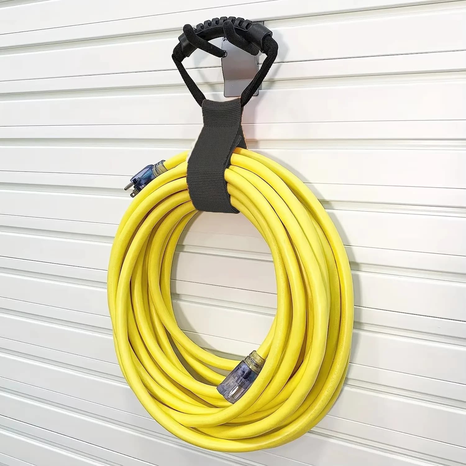 Portable Cable Organizer with Handle Heavy Duty Extension Cord Storage Strap Holder for Caravan Rv Truck Boat Marine Cords Ropes