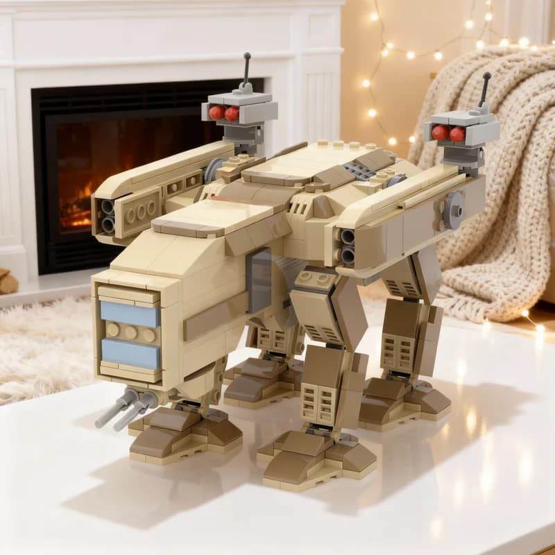 622pcs MOC Command Conquer Tiberian Sun Mammoth Mk II Model Building Blocks Toy Gift Creative Display Collectible Desk Premium