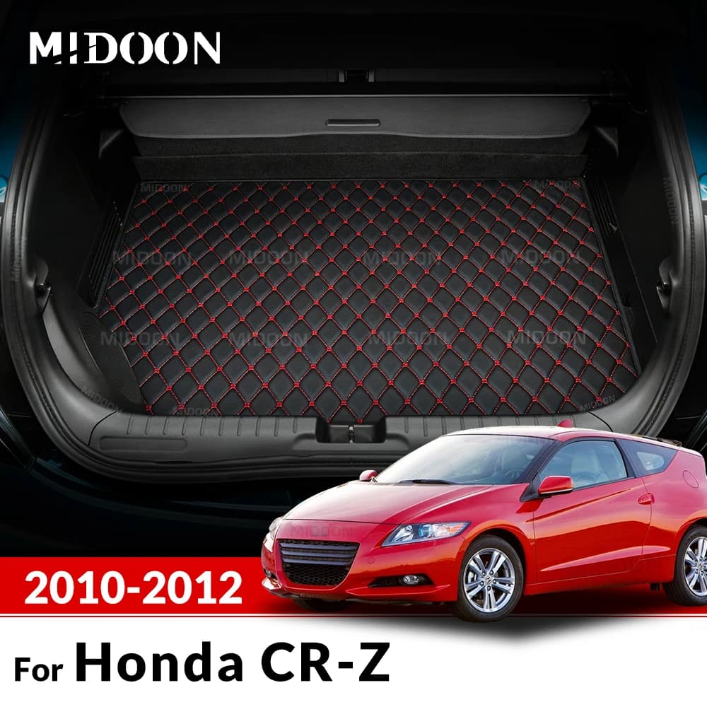 Per Honda CR-Z 2010-2012 Tappetino per bagagliaio per auto personalizzato Tappetino anti-sporco Tappetino protettivo Cargo Liner Accessori per interni auto
