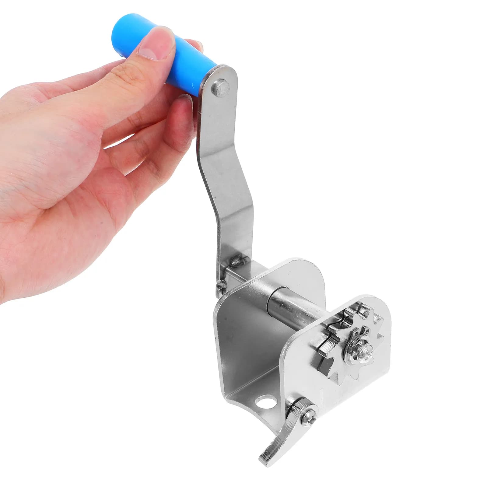 Tenditore per Rete da Badminton e Pallavolo, Tenditore a Manovella in Acciaio Inox, Regolabile Manualmente, Attrezzatura Sportiva per Esterni