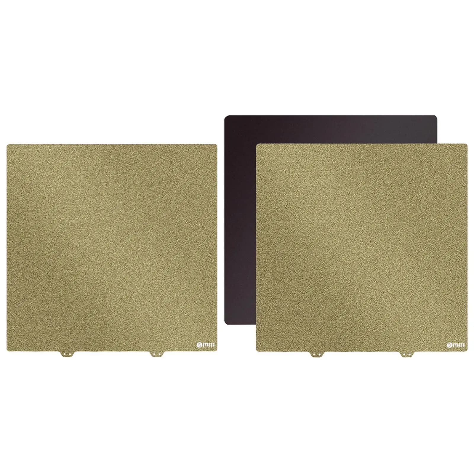 Tappetino in Acciaio Flessibile Testurizzato su Entrambi i Lati Pei Spring per Piattaforma di Stampa 3D, Copertura per Letto Caldo per Stampante 3D Ender 5 Plus