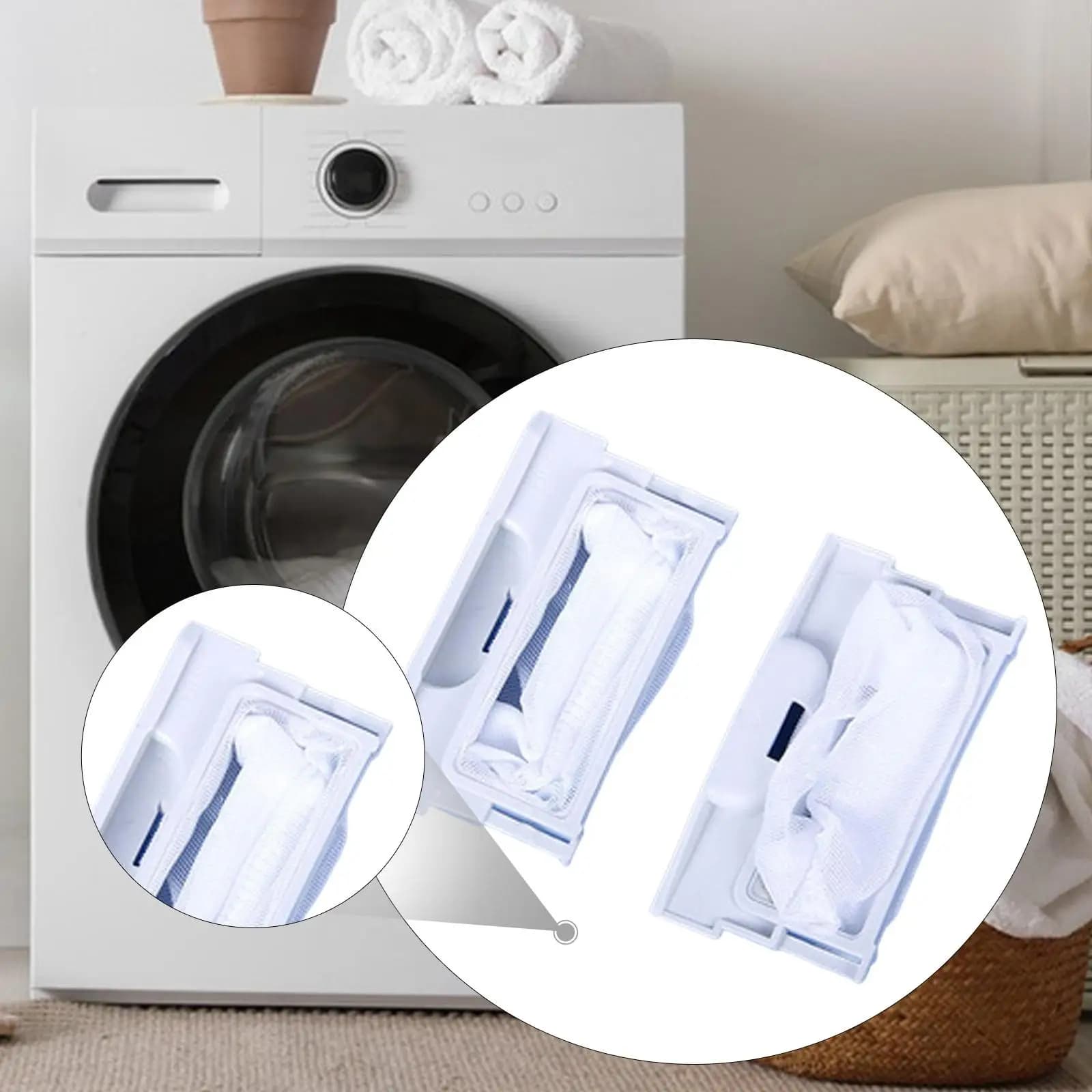 High Efficiency Filter for Washing Machine, Spare Parts for Removing Debris