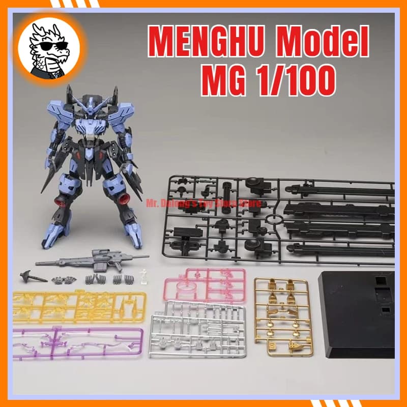 MENGHU 8801 MG 1/100 ASW-G-XX Kit di Montaggio Vidar, Modellini in Plastica, Action Figure Anime, Robot, Regali e Giocattoli