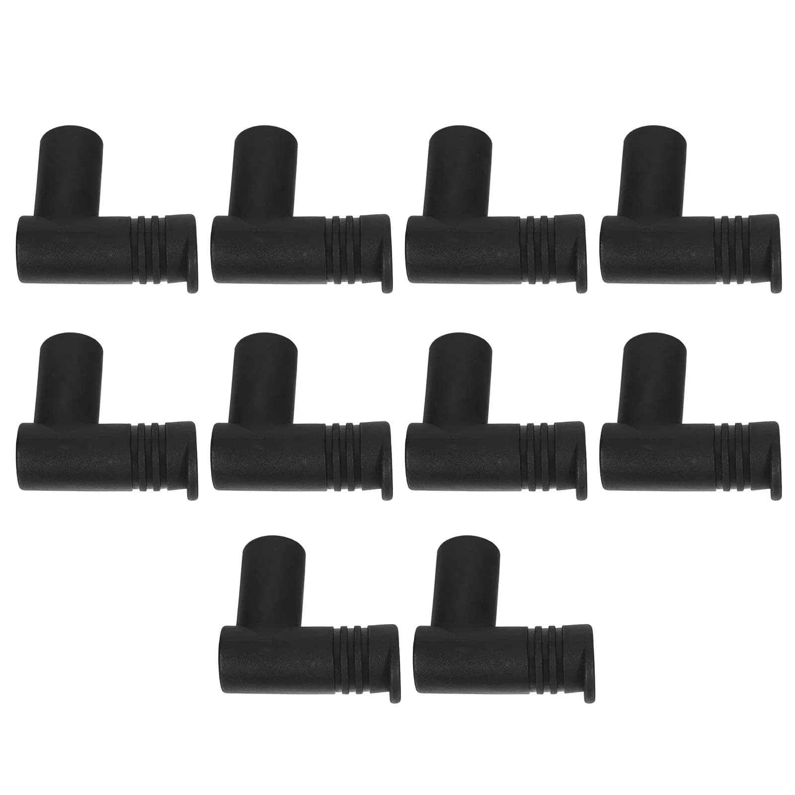 10 Pieces Connectors for Stendibiancheria, Plastic Joints Rolling Cable Tubes, Stendini Accessories, Housing Adapters