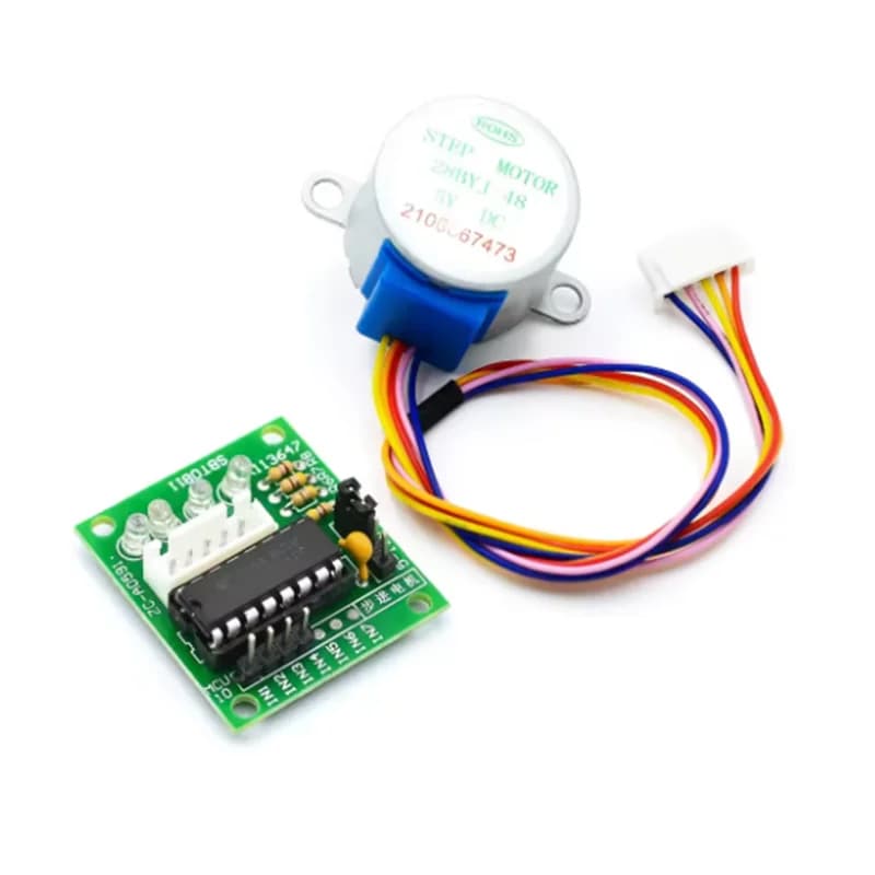 Motore passo-passo 5V 28BYJ-48 + Modulo driver ULN2003 per Arduino, Micro Mini Motore Elettrico Passo-passo per PIC 51 AVR