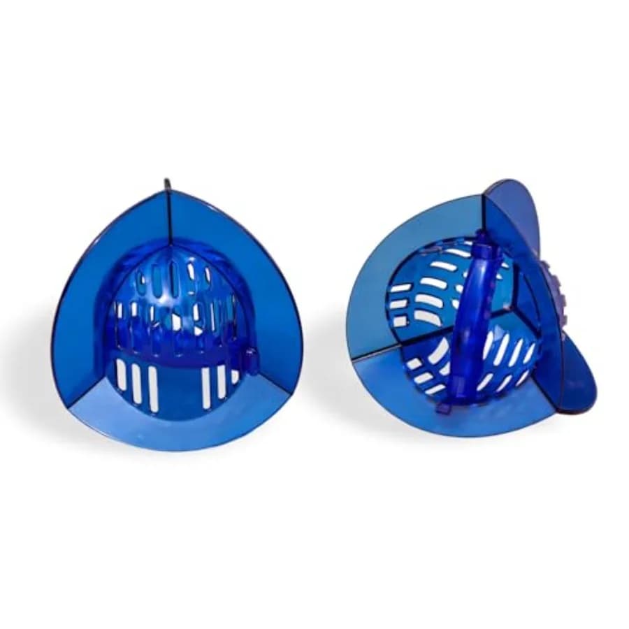 Set di Pesi Acquatici ad Alta Resistenza - Manubri Acquatici Blu con Guida per Principianti, Pesi per Allenamento in Acqua, Potenziamento Muscolare e Fitness in Piscina
