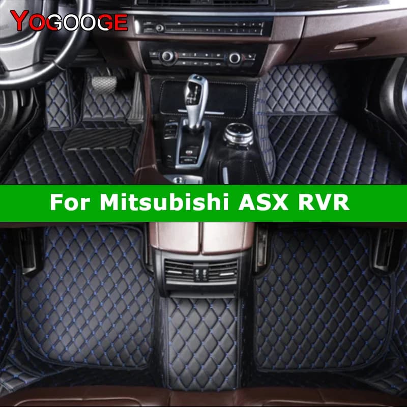 Tappetini per auto personalizzati YOGOOGE per Mitsubishi ASX RVR Tappeti per auto Accessorio per auto