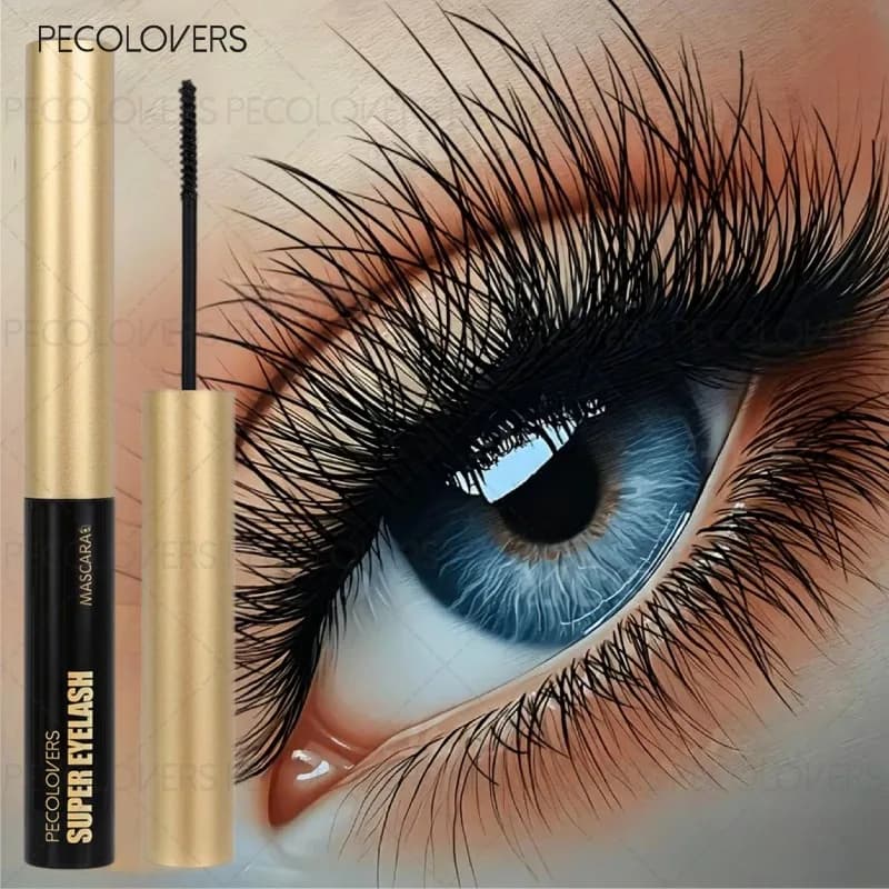 Mascara Nero, Crea Ciglia Folte, Naturally enlarges the Eyes, Waterproof, Long Life and Natural, Cosmetic for Eyes