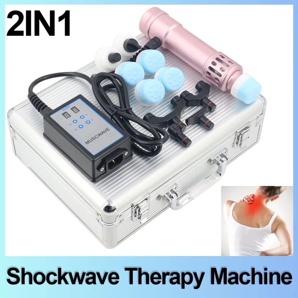 Chiropractic Surgery Machine Correction Gun 2 in 1 for Erectile Dysfunction Treatment Body Relaxation Relieves Shoulder Neck Pain Deep Massage